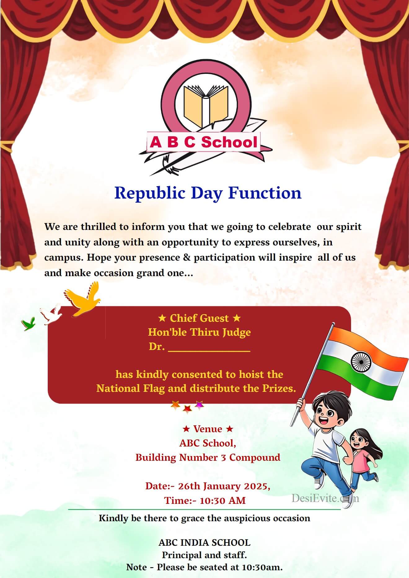 indian-republic-day-annual-function-invitation-card