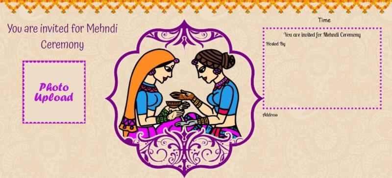 mehndi ceremony wordings mehndi wordings mehndi ceremony | Invitation  wording, Party invitations, Indian wedding cards