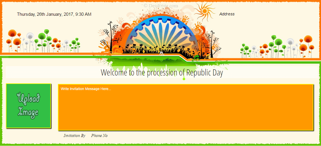 Please join us for Republic Day Celebration 