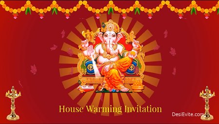 Free Griha Pravesh Housewarming Invitation Card Online Invitations