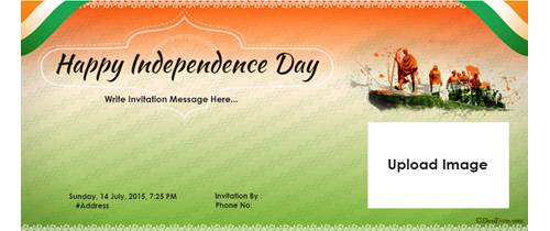 free Independence Day Invitation Card & Online Invitations
