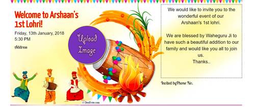 Lohri Festival Wishes Greeting Card Free Download Psd Indiater