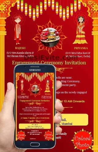 free Engagement Invitation Card Maker & Online invitations
