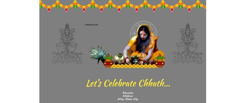 Chhath Puja Invitation