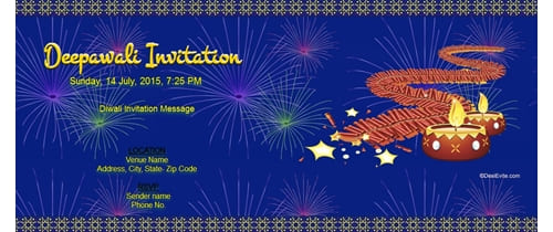 free Diwali Invitation Card & Online Invitations