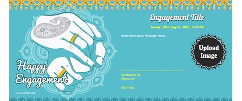 Engegment ceremony Invitation