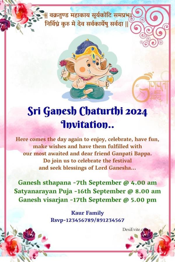 ganesha-invitation-card-watercolor-floral-cartoon