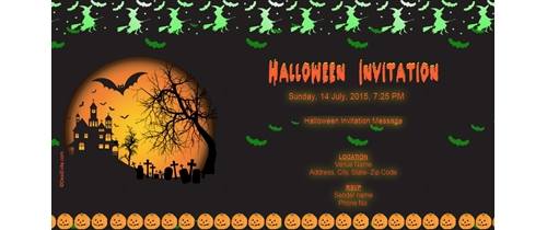 Halloween Party Invitation