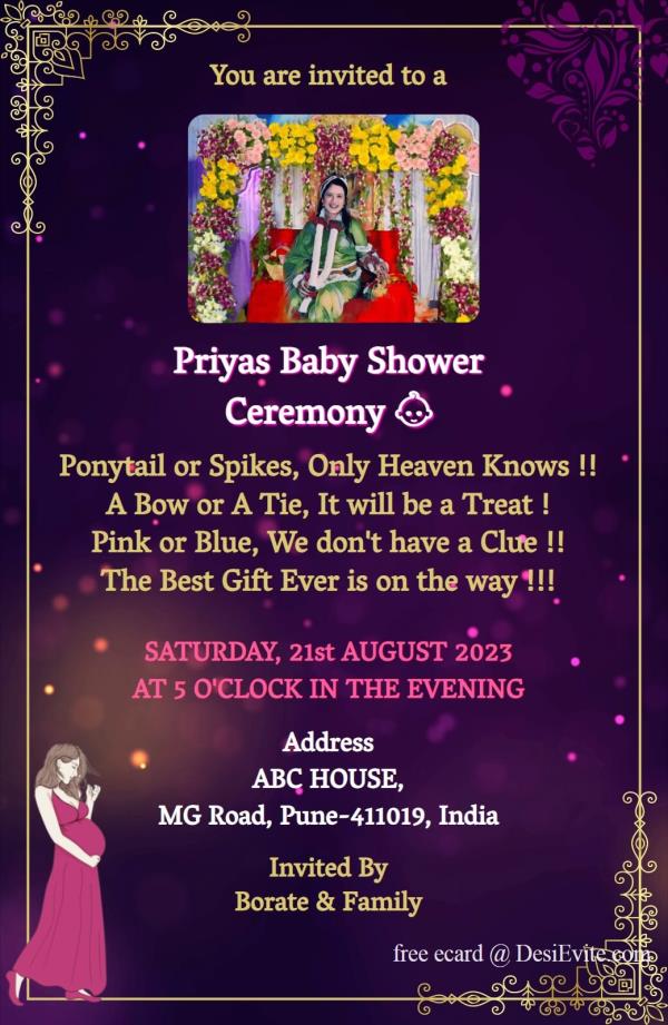 free Baby Shower Invitation Card & Online Invitations
