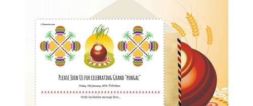 Celebrating Grand Pongal