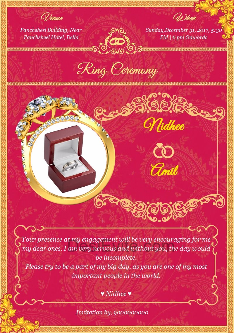 Sangeet Ceremony Digital Invitation Card in English Desings by Victory  Digital Invitation - www.victoryinvitations.com